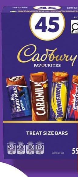 CADBURY CHOCOLATES OR MAYNARDS CANDY · p19