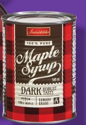 IRRESISTIBLES MAPLE SYRUP · p19