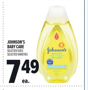 JOHNSON'S BABY CARE