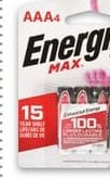 ENERGIZER BATTERIES
