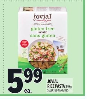 JOVIAL RICE PASTA