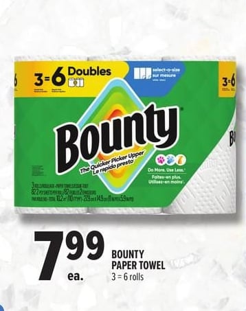 BOUNTY PAPER TOWEL