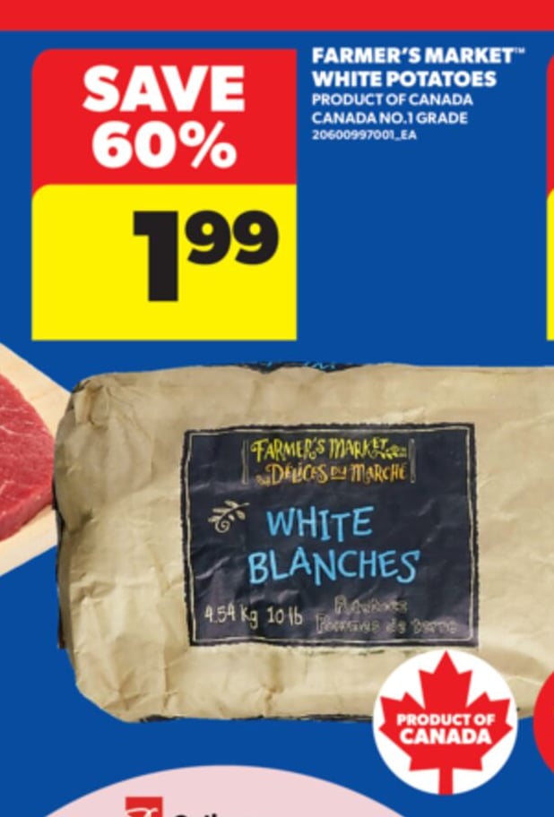 FARMER'S MARKET™ WHITE POTATOES
