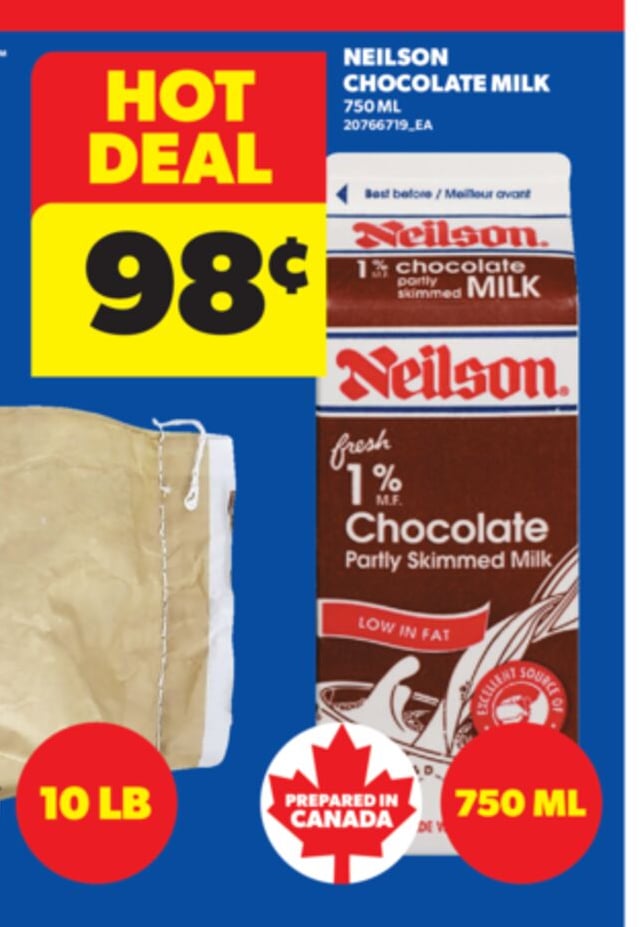 NEILSON CHOCOLATE MILK, 750ML