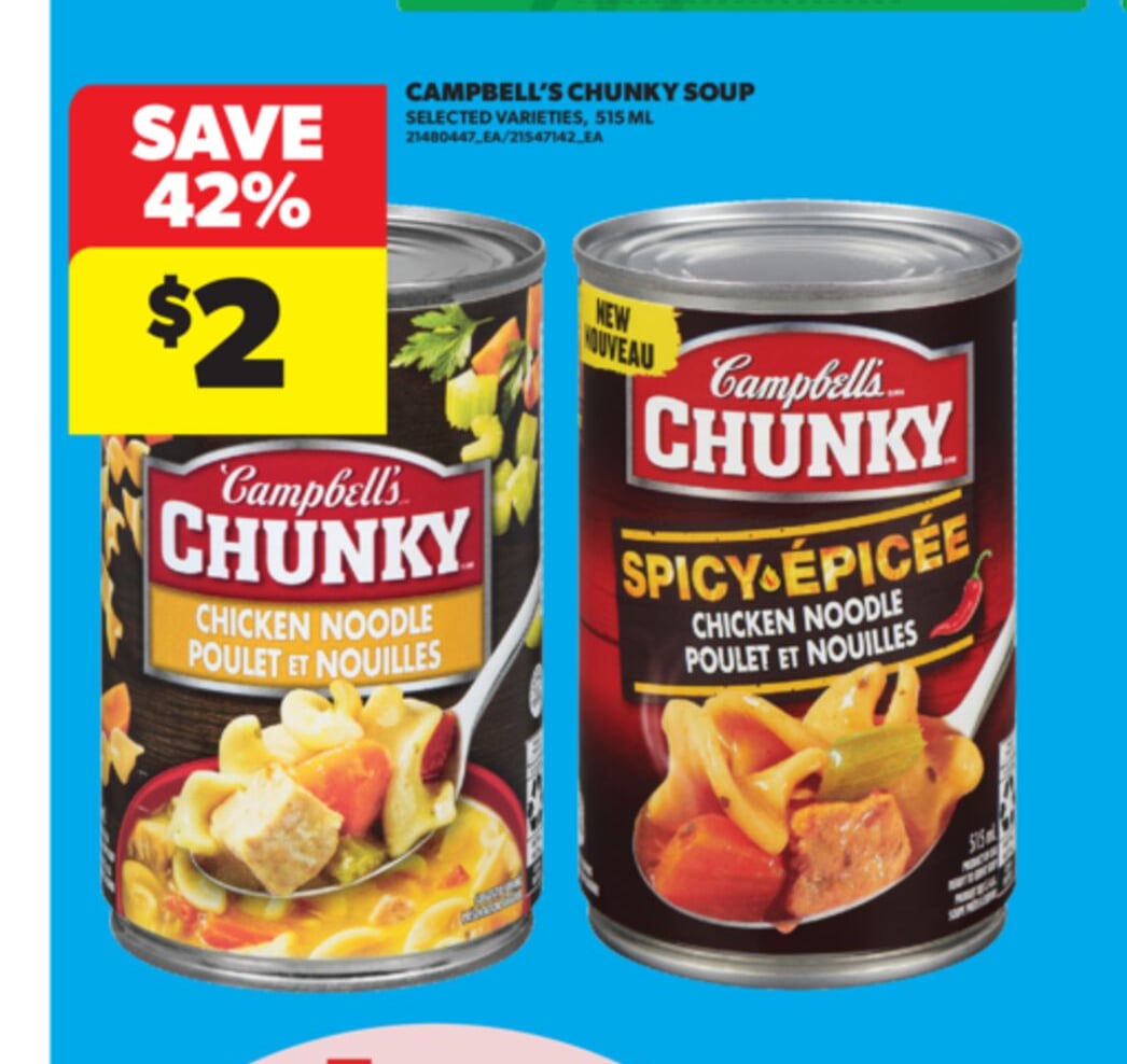 CAMPBELL'S CHUNKY SOUP, 515 ML