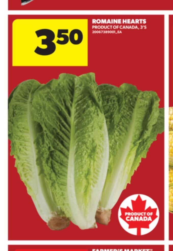 ROMAINE HEARTS, 3'S