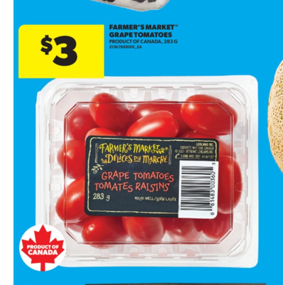 FARMER'S MARKET™ GRAPE TOMATOES, 283 G