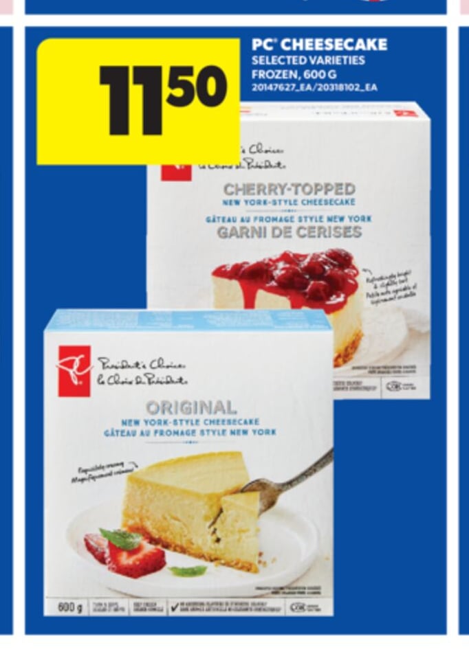 PC® CHEESECAKE, 600 G