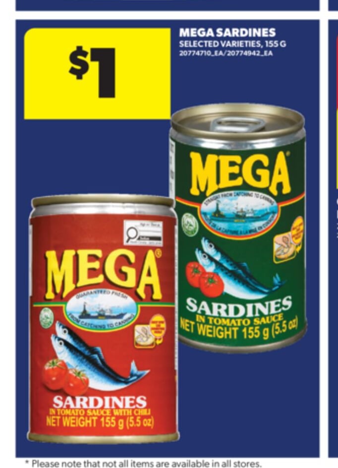 MEGA SARDINES, 155 G