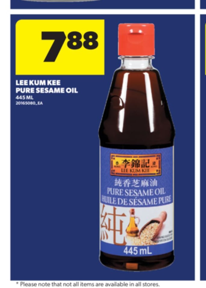 LEE KUM KEE PURE SESAME OIL, 445 ML