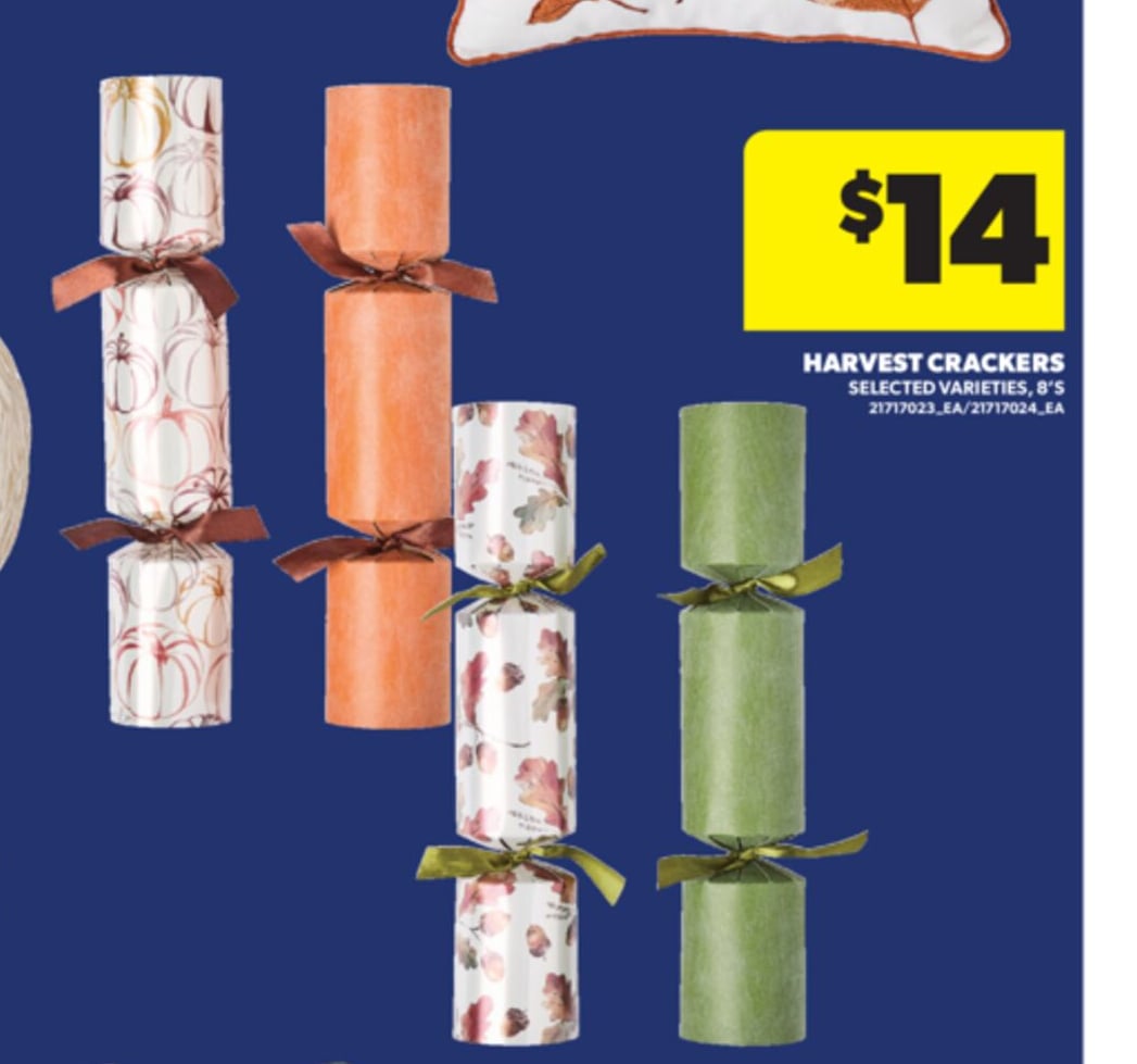 HARVEST CRACKERS, 8'S