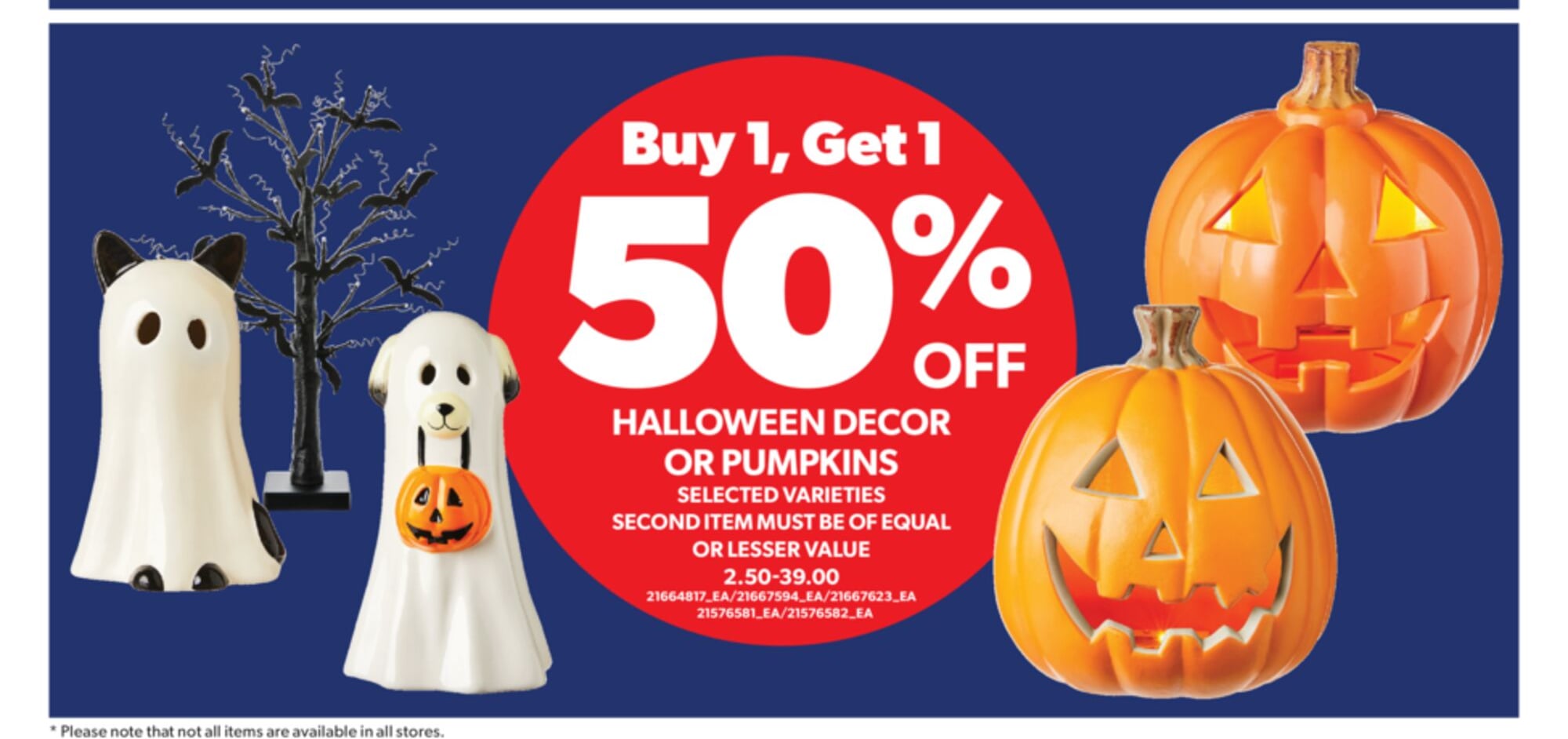 HALLOWEEN DECOR OR PUMPKINS