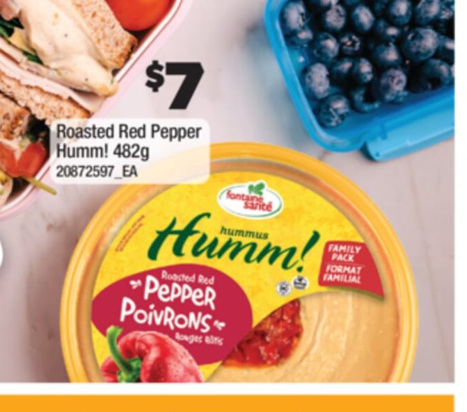 ROASTED RED PEPPER HUMM!, 482g
