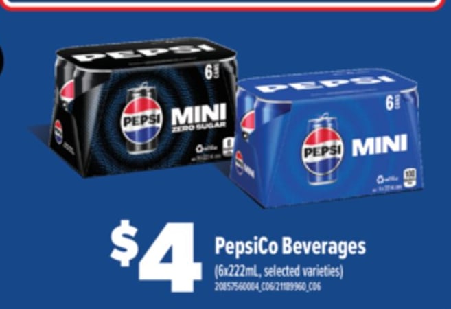 PEPSICO BEVERAGES, 6X222ML