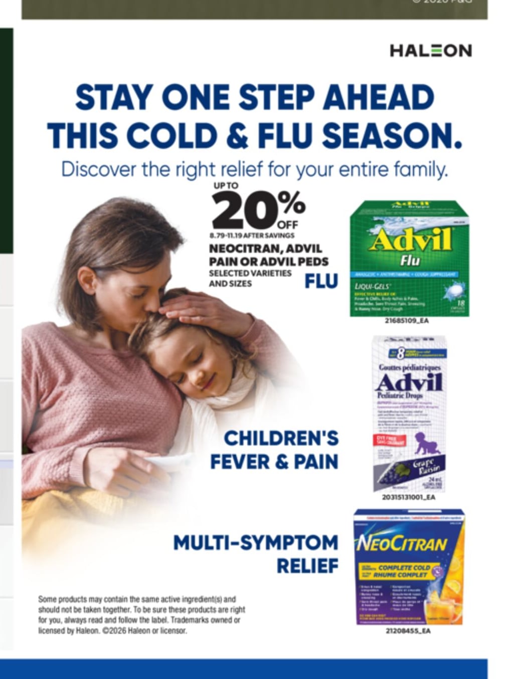 STAY ONE STEP AHEAD THIS COLD & FLU SEASON