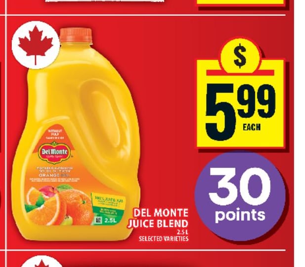 Del Monte Juice Blend