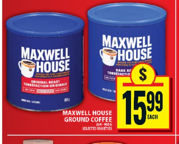 Maxwell House Ground Coffee