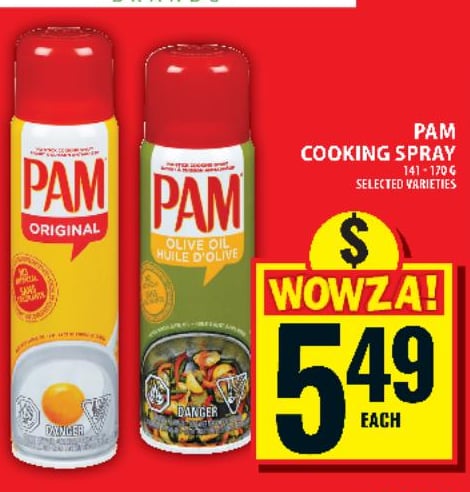 Pam Cooking Spray