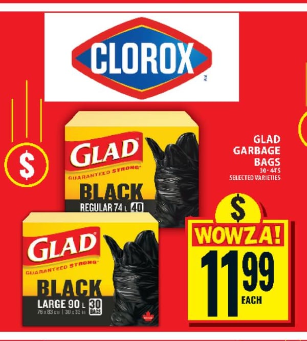 Glad Garbage Bags