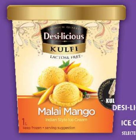 Desi-Licious Kulfi Ice Cream