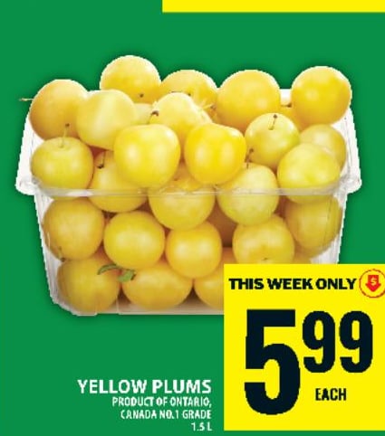Yellow Plums