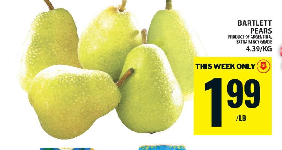 Bartlett Pears
