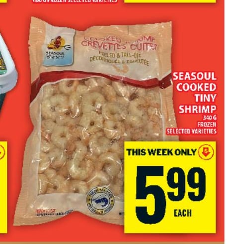 Seasoul Cooked Tiny Shrimp