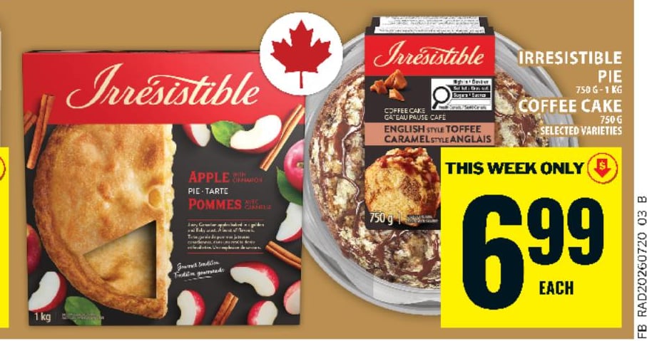 Irresistible Pie or Coffee Cake
