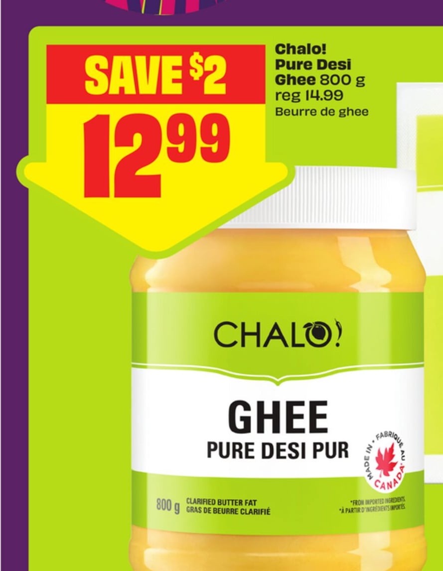 Chalo! Pure Desi Ghee 800 g