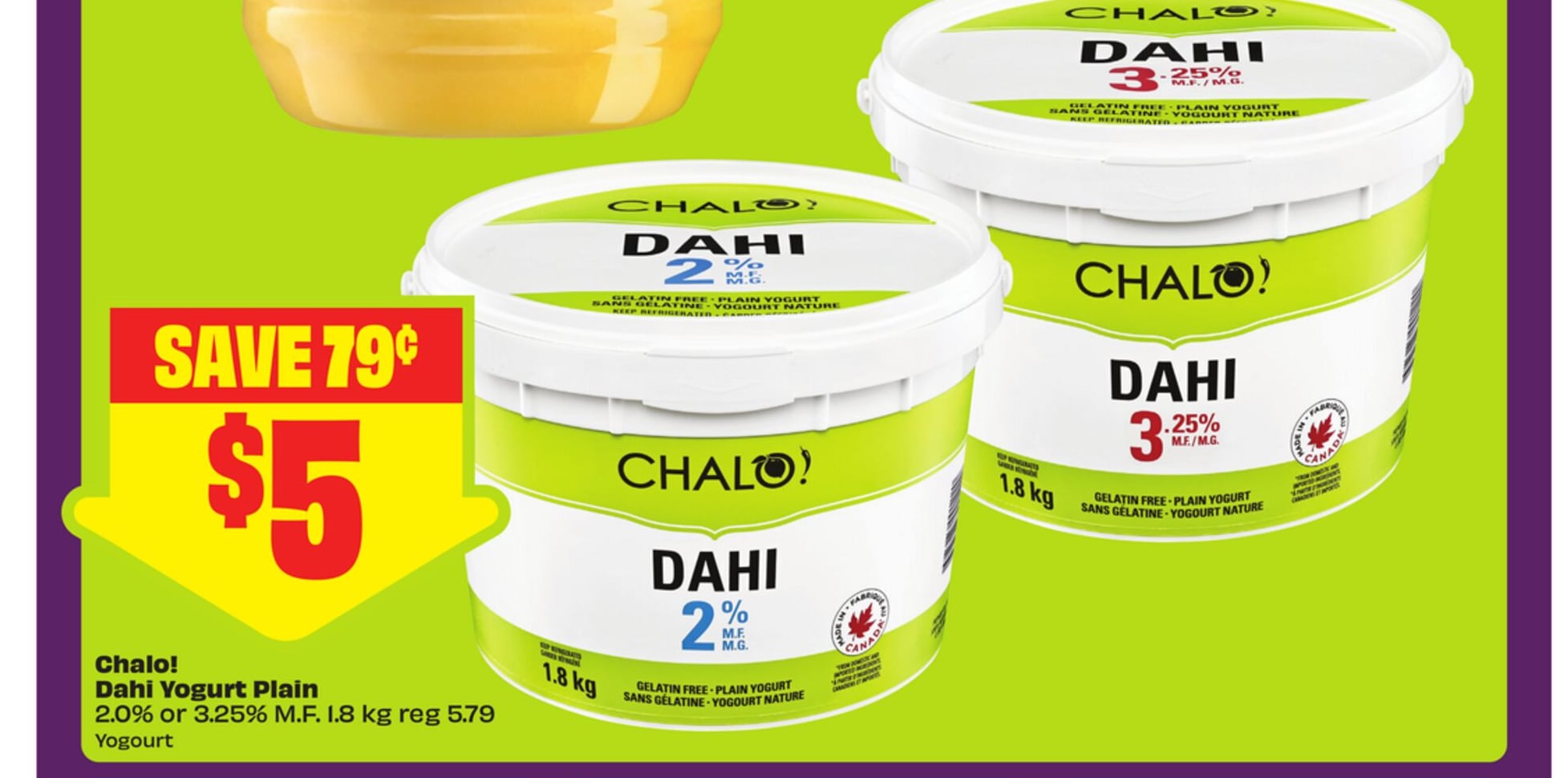 Chalo! Dahi Yogurt Plain