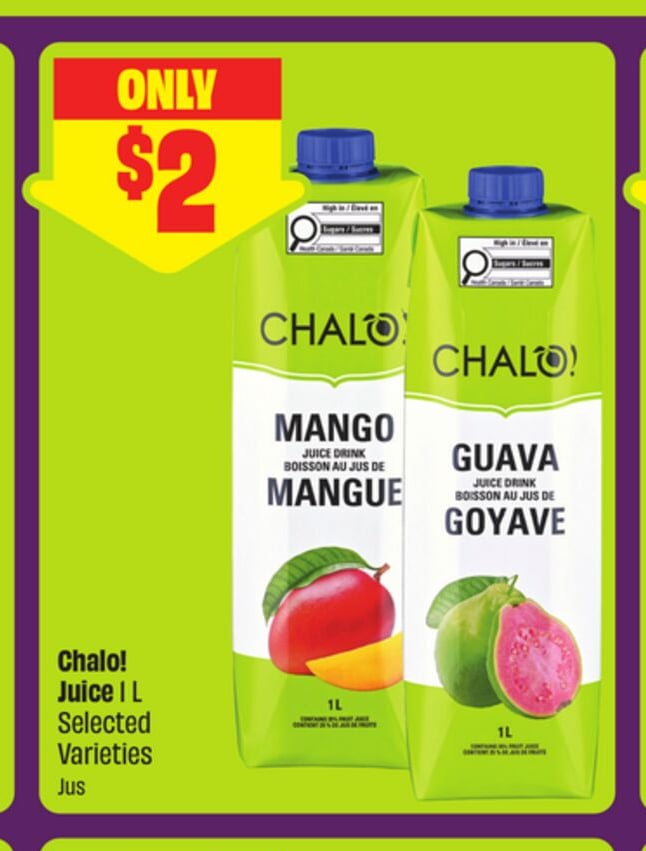 Chalò! Juice 1 L Selected Varieties