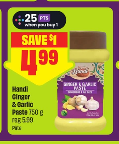 Handi Ginger & Garlic Paste 750 g