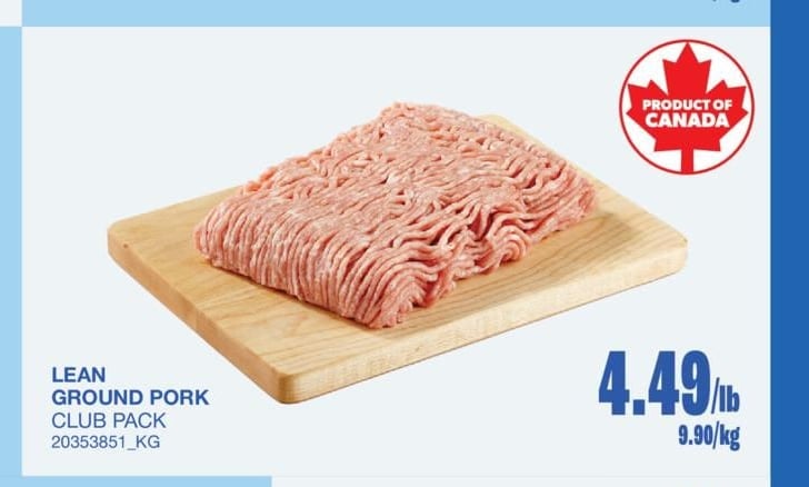 LEAN GROUND PORK