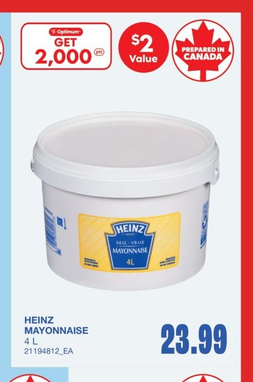 MAYONNAISE, 4 L