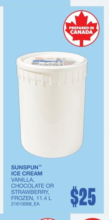 ICE CREAM, 11.4 L