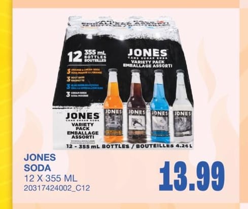 JONES SODA, 12 X 355 ML