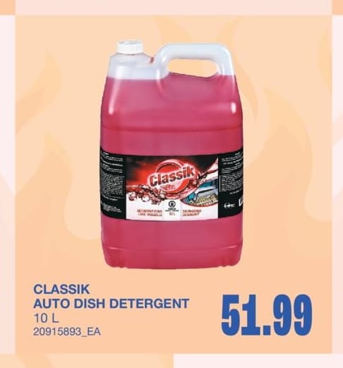 AUTO DISH DETERGENT, 10 L