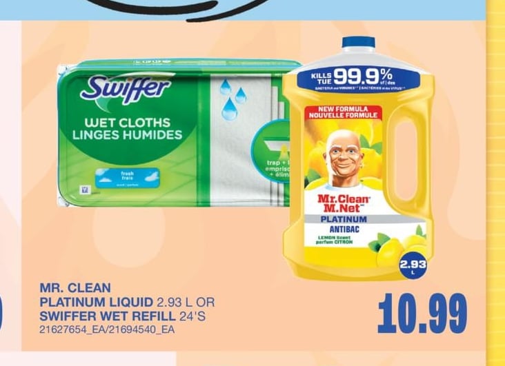 PLATINUM LIQUID, 2.93 L OR WET REFILL, 24'S