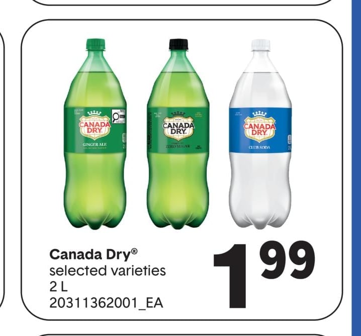 CANADA DRY®, 2 L