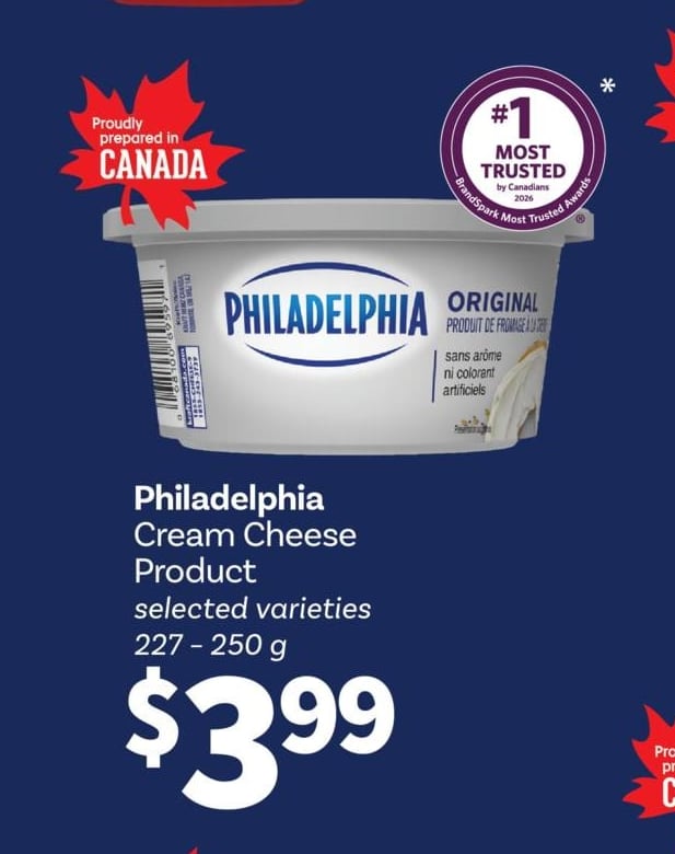 CREAM CHEESE PRODUCT, 227 - 250 G