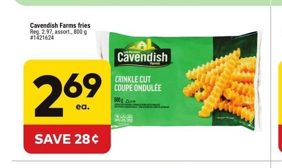 Cavendish Farms fries