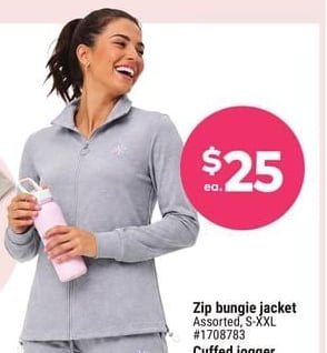 Zip bungie jacket