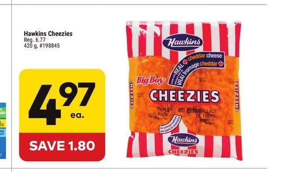 Hawkins Cheezies