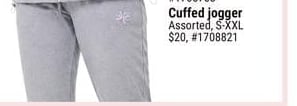 Cuffed jogger