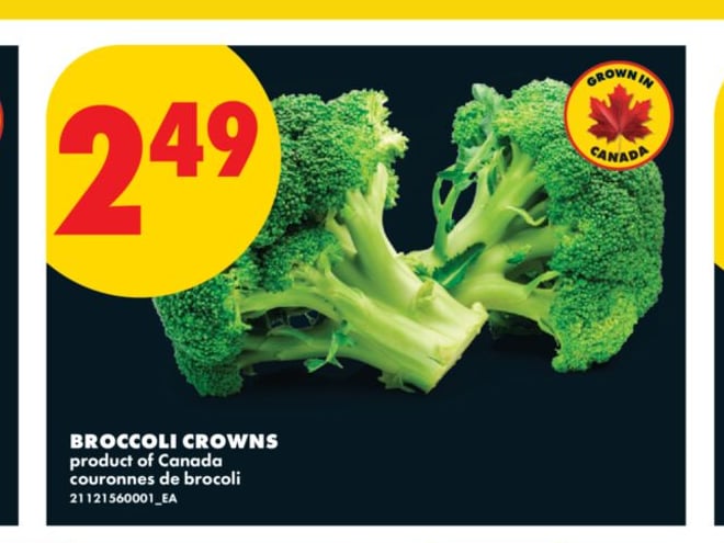 BROCCOLI CROWNS