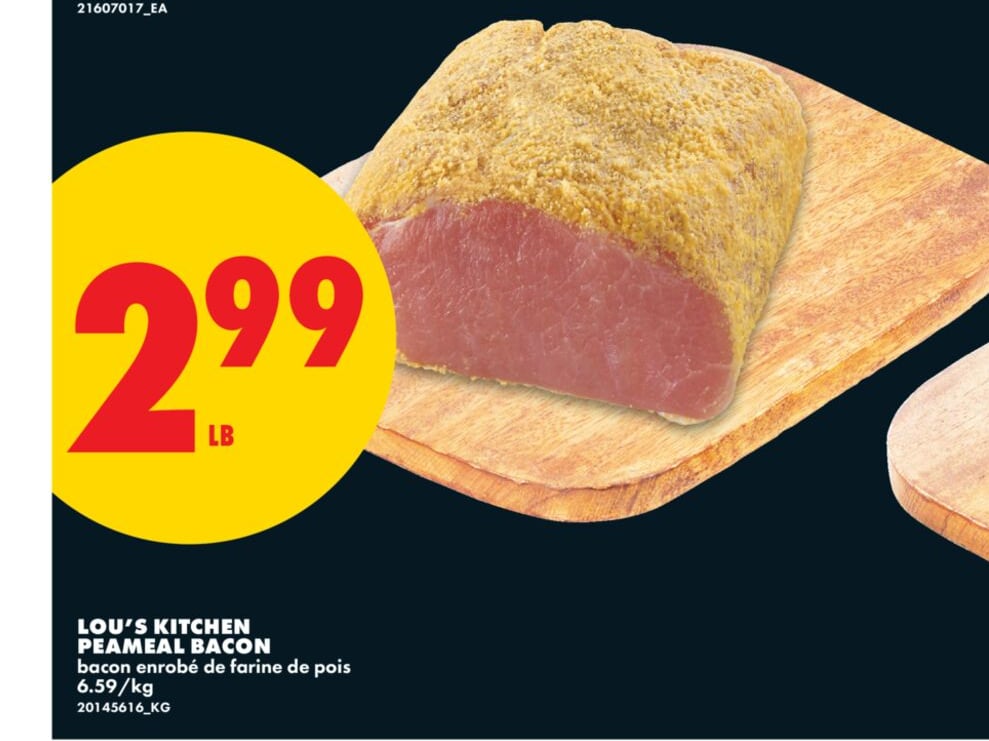 LOU'S KITCHEN PEAMEAL BACON