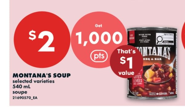 MONTANA'S SOUP, 540 ML
