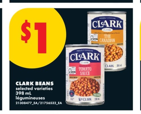 CLARK BEANS, 398 ML