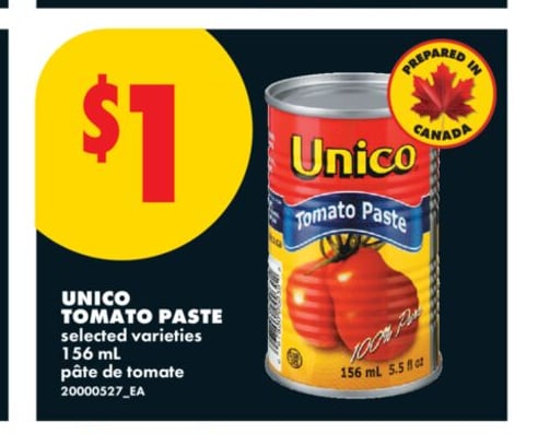 UNICO TOMATO PASTE, 156 ML