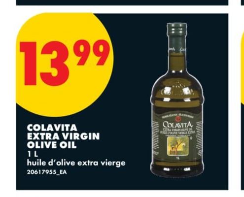 COLAVITA EXTRA VIRGIN OLIVE OIL, 1 L